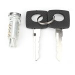Barillet de serrure de porte de voiture avec 2 cl�s, baril de serrure en fer 6707600205 adapt� � vito ...