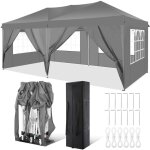 3x6m tonnelle pliante de jardin impermable, barnum pliant anti - uv pour diffrentes activits extrieures ...