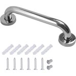Barre d'appui en acier inox poign�e de baignoire de salle de bain pour wc toilette pour personnes �g�es ...