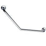 Barre d'appui coud�e 135� - longueur : 765 mm - diam�tre : 25 mm pellet