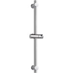 Barre de douche en acier inoxydable 304, avec fixation r�glable en hauteur et en angle, acier inoxydable ...