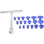 Gistuch - barre en t d'extracteur de dbosselage sans peinture avec 18 onglets de traction kit outil ...