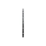 Barre plate � trous - longueur 2000mm - 15 trous carre de 16mm - acier deco fer forge