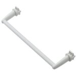 Barre portante droite blanc satin pour sche - serviettes corsaire et riva - 498016 - thermor