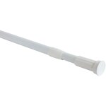 Barre de rideau de douche 22mm 140x260 clipper blanc Barre de rideau de douche 22mm 140x260 clipper blanc
