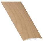 Barre de seuil universel aluminium pin neige 38mm long. 830mm