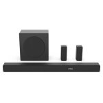 Barre de son - hisense - ax5100q - 5. 1. 2 canaux - dolby atmos & dts:x - 340w - caisson et enceintes ...