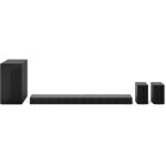 Barre de son lg s70tr 5. 1. 1 - 500 w rms, subwoofer sans fil noir