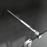Barre de stabilisation extensible aica sanitaire barre de fixation pour paroi de douche