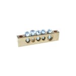 Barrette laiton 5 trous