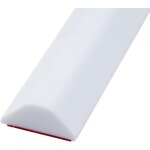 Barrire de douche en silicone blanc en forme de t de 200 cm, seuil de douche auto - adhsif, barre anti ...