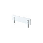 M&s - barrire de lit 90 cm laqu blanc - croft