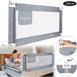 Uisebrt ? barri�re de lit enfant 150 cm ? r�glable en hauteur 70 - 93 cm ? protection antichute ? structure ...