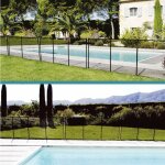 Barrière de protection piscine - module complet 3, 2m - clôture de sécurité souple - conforme à la Barrière de protection piscine - module complet 3, 2m - clôture de sécurité souple - conforme à la
