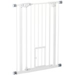 Barri�re s�curit� b�b�s chiens 74 - 80x3. 5x91. 4cm - sans per�age, fermeture automatique - porte d'escalier ...