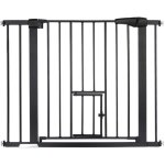 Barri�re de s�curit� enfant extensible barri�re d'escalier fermeture facile avec petite porte h. 76 x ...