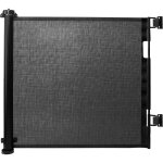 Barri�re de s�curit� relaxdays, rouleau extensible jusqu'� 1, 5 m, sans per�age, protection enfants, ...