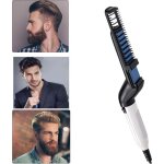 Bartgl�tter pour les hommes, multifonctionnel chaud brosse � cheveux �lectrique bartgl�tter brosse � ...