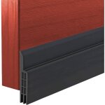 Vurahome - bas de porte en silicone r�sistant au froid, isolation de porte coupe - vent et insonoris�e, ...