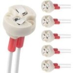 Base de bi - pin, g4, gu5. 3, g6. 35, gy6. 35, gx5. 3 mr16, gz4 mr11, support de lampe de corps en c�ramique ...