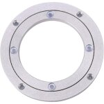 Base sculpture rotation table 360 degr�s plateau rotatif aluminium support pour tv 8inch