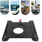 Base de si�ge pivotante, base de si�ge pivotante robuste c�t� passager, base pivotante en t�le d'acier ...