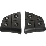 Basetbl - 1 paire pour mercedes - benz classe ml w164 interrupteur volant classe b w245 interrupteur ...