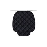 2 sige avant, noir, coussin de sige de voiture housse en velours pour chaise vhicule tapis protection ...