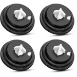 Basetbl - 4 pices joint chasse d'eau wc, membrane chasse d'eau parfait rparation express, soupape diaphragme ...