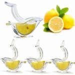 Basetbl - lot de 4 presse - agrumes transparent, presse - agrumes manuel, forme de poisson créative, ... Basetbl - lot de 4 presse - agrumes transparent, presse - agrumes manuel, forme de poisson créative, ...