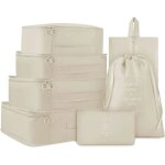 Basetbl - 7pc vêtements sac ensemble emballage carré multifonctionnel valise organisateur valise organisateur ... Basetbl - 7pc vêtements sac ensemble emballage carré multifonctionnel valise organisateur valise organisateur ...