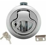 Basetbl - bateau hatch latch pull marine, loquet de trappe affleurant en alliage de zinc avec porte de ...