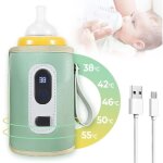 Chauffe - biberon portable usb - sac isotherme - thermostat chauffe - lait pour bb maison voiture