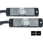 Feux de gabarit led 2 pcs feu d'encombrement blanc 12v / 24v = 0, 04a / 0, 04a feu Étanche feux led voiture ... Feux de gabarit led 2 pcs feu d'encombrement blanc 12v / 24v = 0, 04a / 0, 04a feu Étanche feux led voiture ...