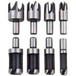 Basetbl - fraise bouchonner bois lot de 8 mèche bouchon bois foret faire cheville outil de coupe pour ... Basetbl - fraise bouchonner bois lot de 8 mèche bouchon bois foret faire cheville outil de coupe pour ...