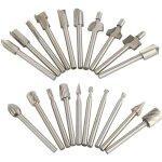 Basetbl - paquet de 20 fraises de coupe en carbure de tungstène dremel forets meuleuse rotative Basetbl - paquet de 20 fraises de coupe en carbure de tungstène dremel forets meuleuse rotative