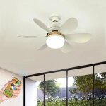 Basetbl - petit lustre ventilateur, vis e27, 40w, petit lustre silencieux multifonctionnel, ventilateur ...