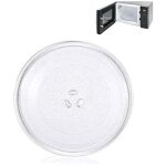 Plateau tournant micro onde 25. 5 cm verre micro - ondes universel avec 3 fixations convient, assiette ...
