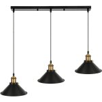Basetbl - rtro lustre suspension luminaire style industrielle pour salon couloir cuisine - type 6
