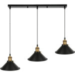 Basetbl - rétro lustre suspension luminaire style industrielle pour salon couloir cuisine - type 6 Basetbl - rétro lustre suspension luminaire style industrielle pour salon couloir cuisine - type 6