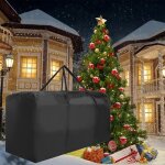 Basetbl - sac de rangement pour sapin de noël artificiel, housse de protection, tissu oxford 210d, imperméable ... Basetbl - sac de rangement pour sapin de noël artificiel, housse de protection, tissu oxford 210d, imperméable ...