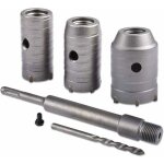 Basetbl - scie  cloche trpan, 30mm, 40mm, 50mm set de scies cloches , trpan bton 350 mm sds plus ...