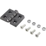 Basetech - charnière en plastique 60 x 45 x 8 mm 60 mm 1 pc(s) x045541 Basetech - charnière en plastique 60 x 45 x 8 mm 60 mm 1 pc(s) x045541