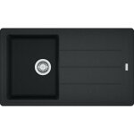 Franke - basis - Évier en fragranit bfg 611 - 86, 86x50 cm, onyx 114. 0494. 913 Franke - basis - Évier en fragranit bfg 611 - 86, 86x50 cm, onyx 114. 0494. 913