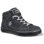 Baskets de s�curit� hautes lion s3 src tige en cuir hydrofuge t38 noir / gris u - power sn10014lion 38 ...