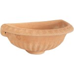 Biscottini - bassin de fontaine de jardin en terre cuite fontaine murale d'extrieur fontaine murale ...