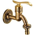 Bassin mitigeur r�tro en laiton mural machine � laver robinet vadrouille pour piscine jardin