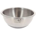 Bassine 1 / 2 sphere 24cm inox fd silicone - de buyer