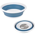 Bassine cuvette retractable bleu paon