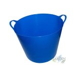 Bassine souple, seau de jardinage bleue, grand mod�le 35 litres